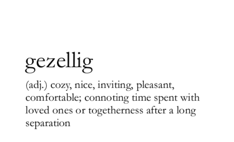 Understanding Gezellig