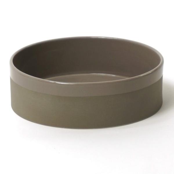BOWL CER CYL MAT WITH BAND - LARGE - Uniek Living
