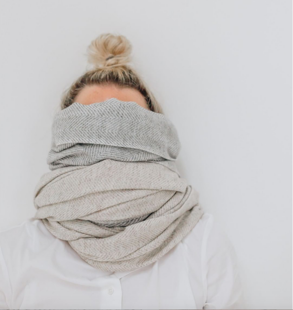 Sand Cashmere Scarf