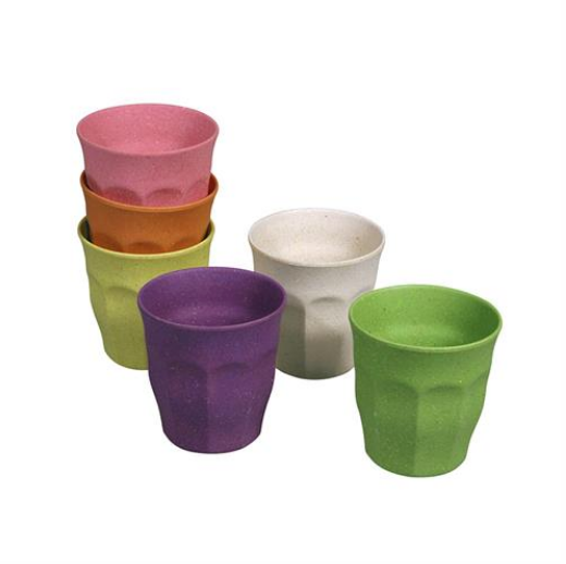CUPFUL OF COLOUR SET OF 6 CUPS - SMALL