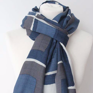 100% CASHMERE SCARF - CUBE