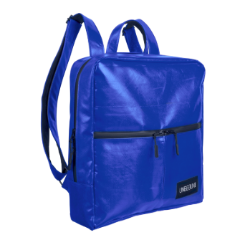 The Alberty Cuyp waterproof backpack in blue.
