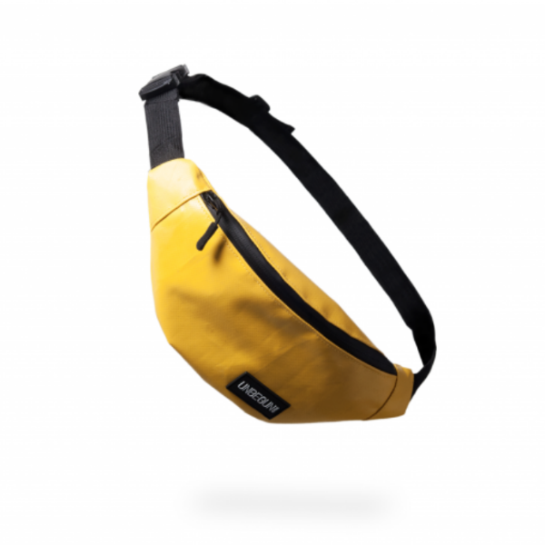 The Unbegun fanny pack in yellow.
