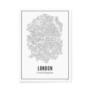 PRINT OF CITY OF LONDON - Uniek Living