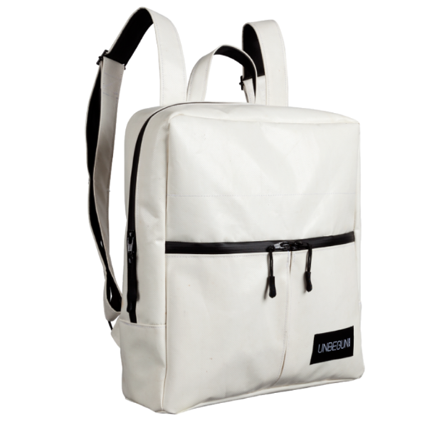 The Alberty Cuyp waterproof backpack in white.